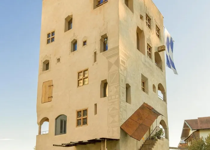 Turm Zu Schloss Schedling Lägenhet *